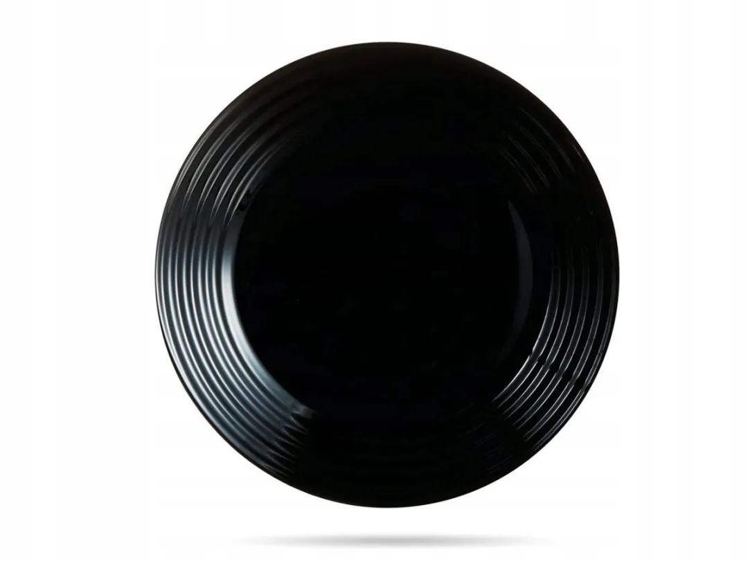 Luminarc Harena Dinerbord 25cm - Zwart - Gehard Glas