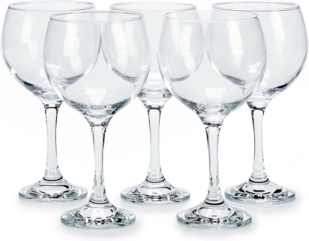 Pasabahce Bistro Cocktail/Gin Glazen - 6 Stuks - 630ml - Transparant