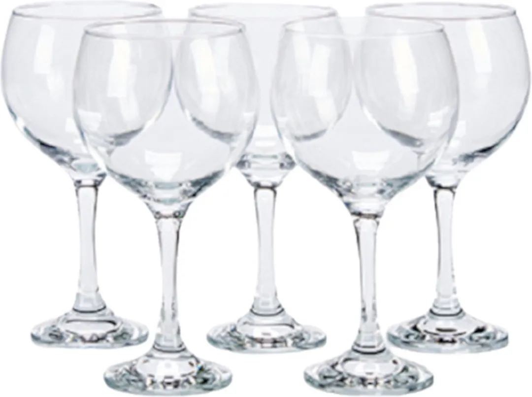 Pasabahce Bistro Cocktail/Gin Glazen - 6 Stuks - 630ml - Transparant