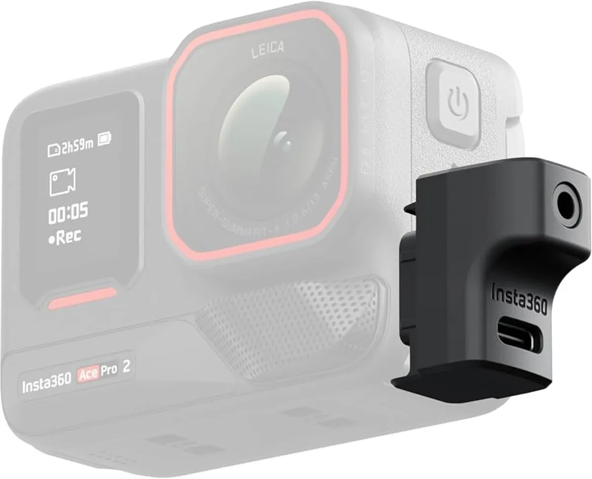 Insta360 Ace Pro Microfoonadapter