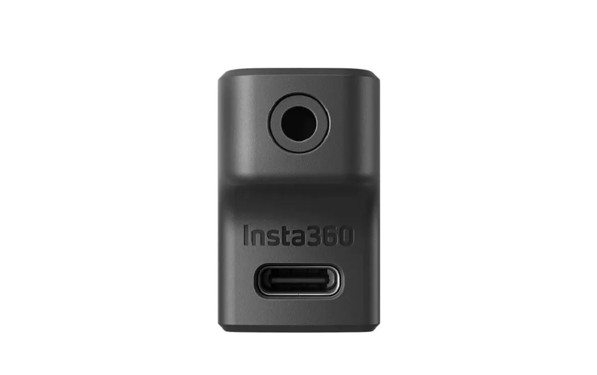 Insta360 Ace Pro Microfoonadapter - Zwart