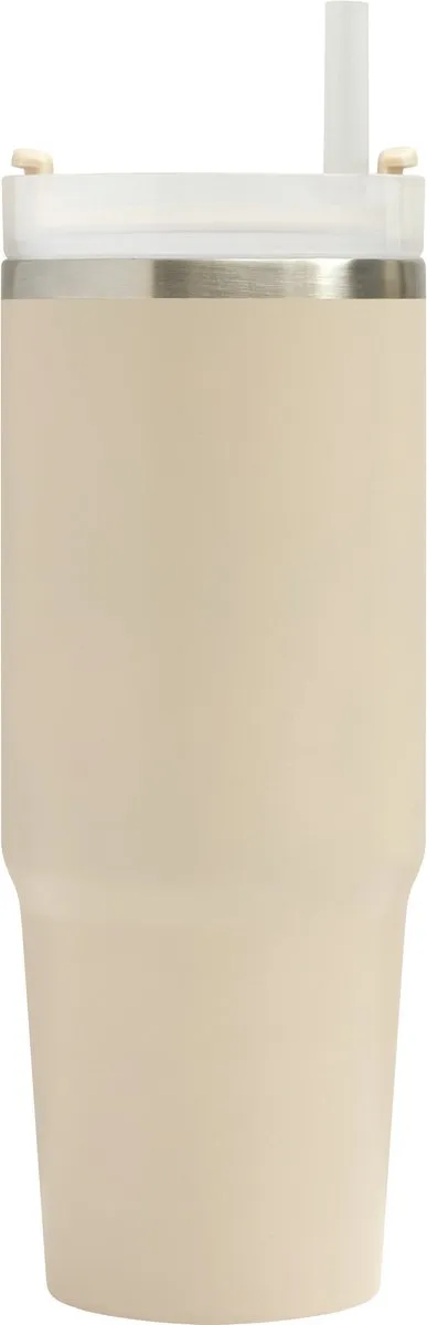 Bellatio Design Warmhoudbeker DELUXE 900ml - Beige