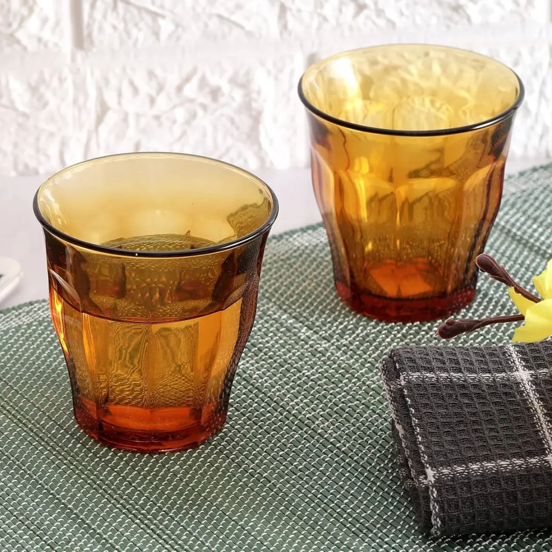 Duralex Picardie Glazen Amber - 6 Stuks
