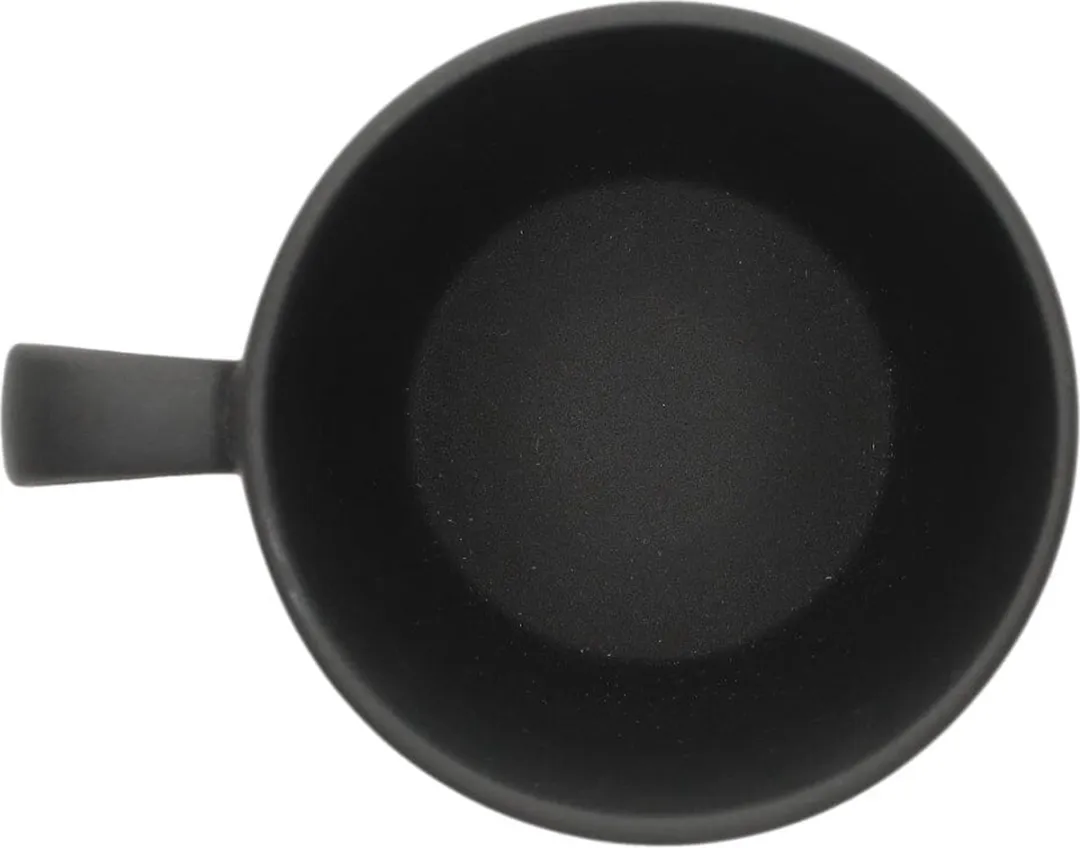 Villeroy & Boch Manufacture Rock Koffiekoppen 6x150ml - Zwart