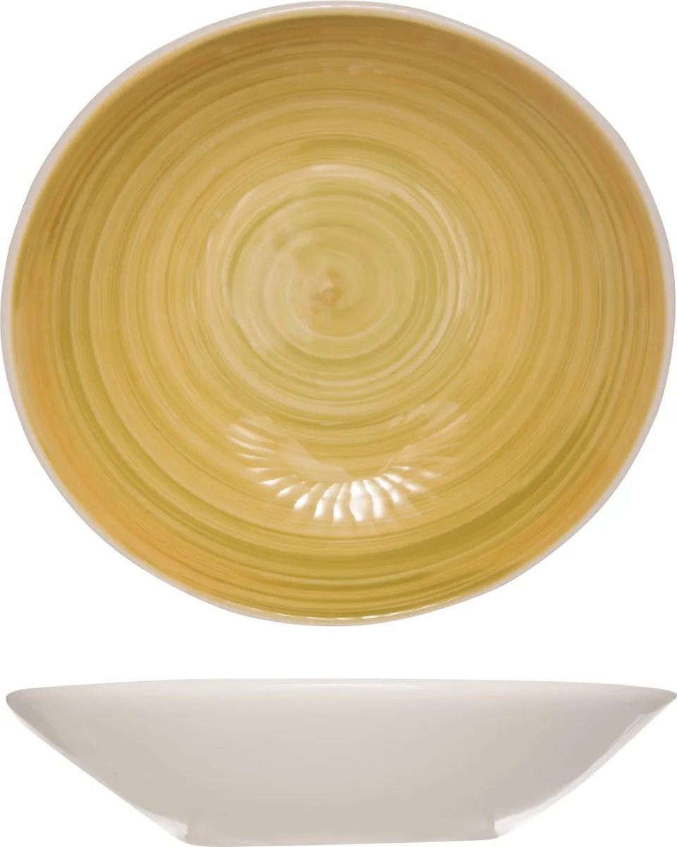 Cosy&Trendy Turbolino Bordenset - 8 Stuks Geel