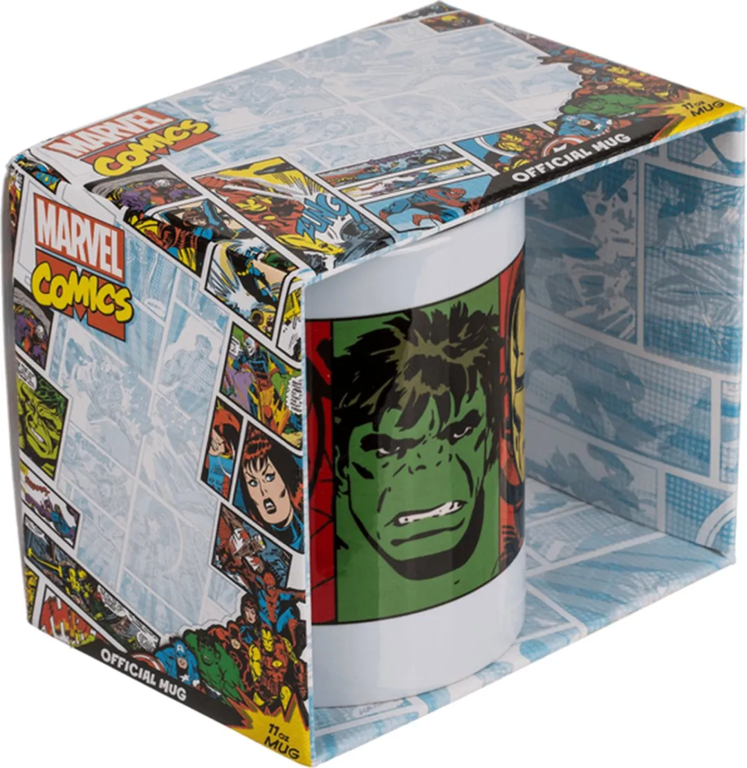 Marvel Comics Faces Mok - 325ml - Full Color