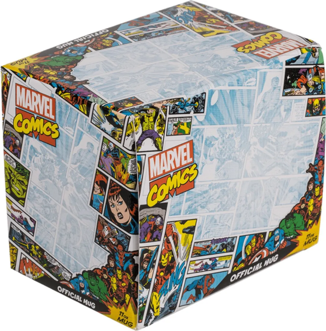 Marvel Comics Faces Mok - 325ml - Full Color