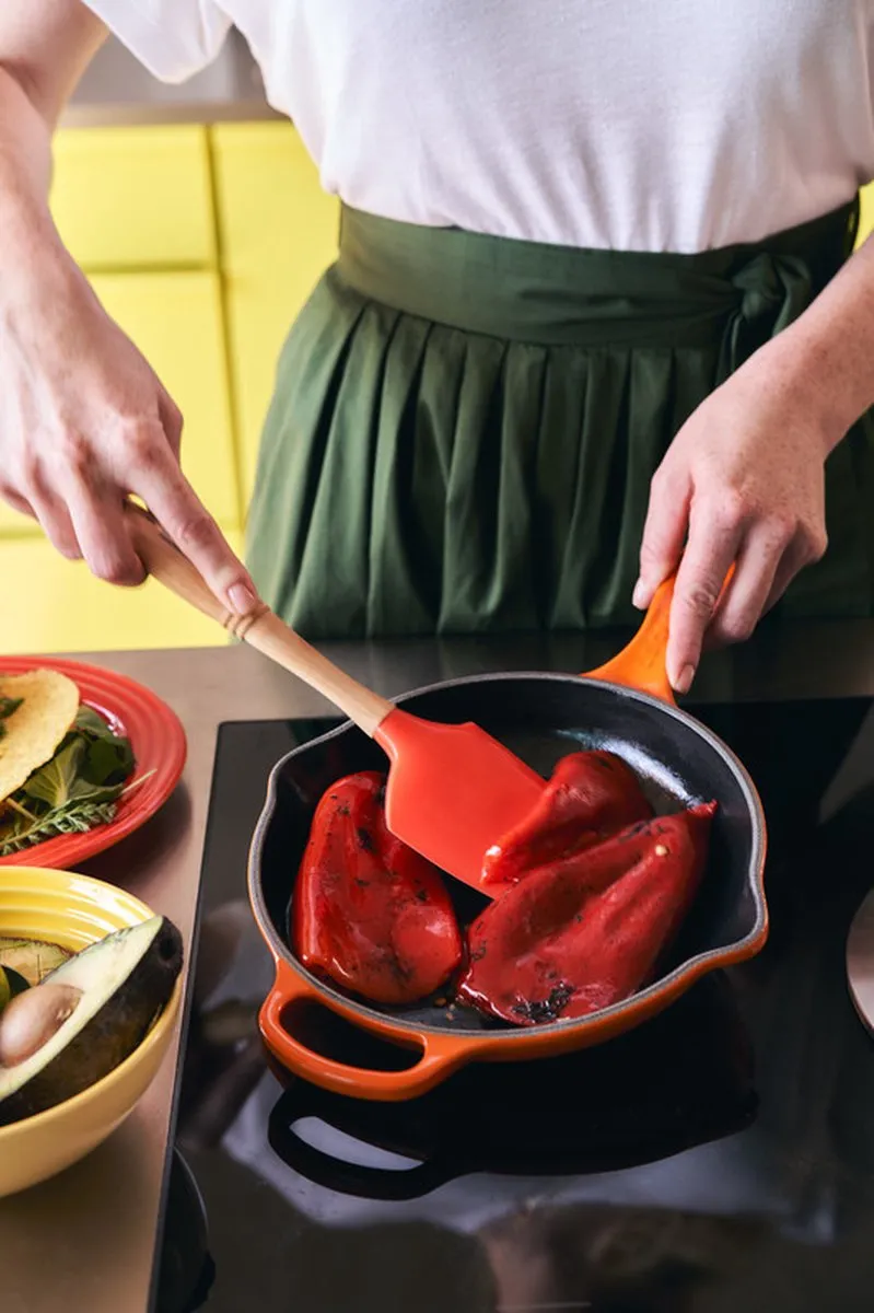 Le Creuset Hoge Ronde Skillet 16cm - Oranjerood