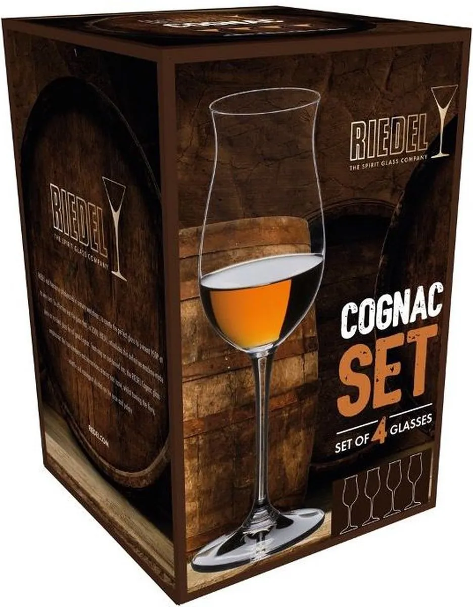Riedel Cognacglazen 175ml - 4 Stuks