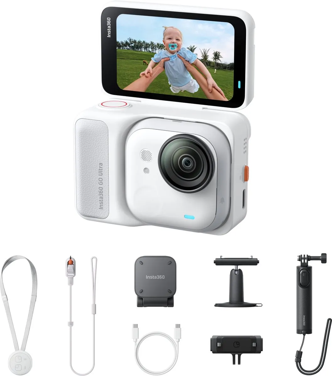 Insta360 GO Ultra Creator Bundle - Wit - Actioncam