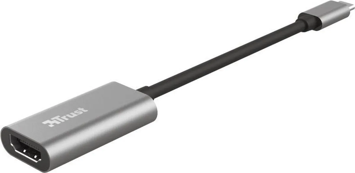 Trust Dalyx USB-C naar HDMI Adapter 23774 - Grijs