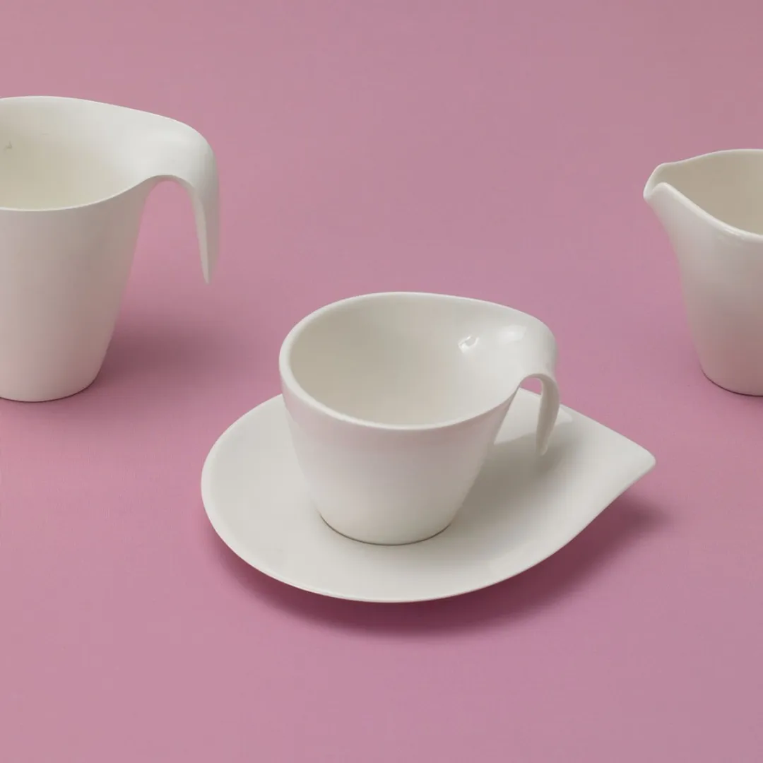 Villeroy & Boch Flow Koffieschotel Wit - 18x15cm