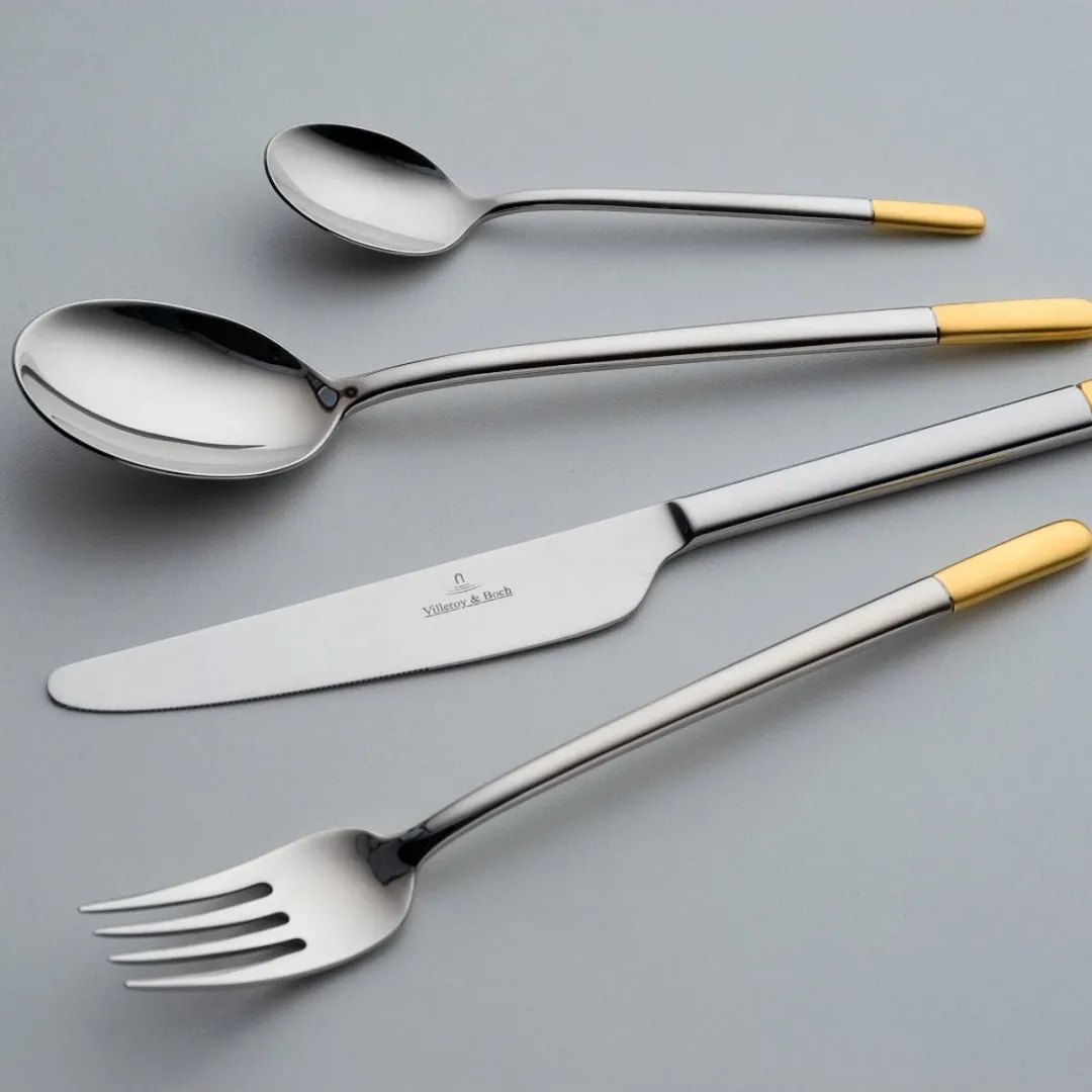 Villeroy & Boch Ella Bestekcassette 24-delig - Gedeeltelijk verguld - afbeelding 6 van 6