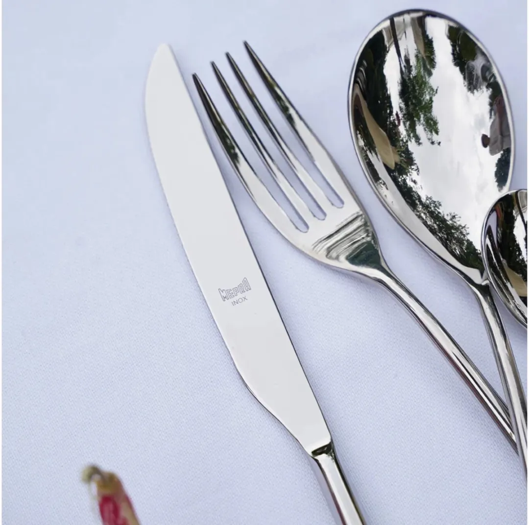 Mepra Neve Bestekset 24-delig - 6 Personen - Zilver