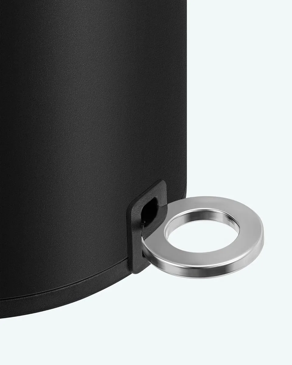 Songmics Pedaalemmer 3L - Zwart