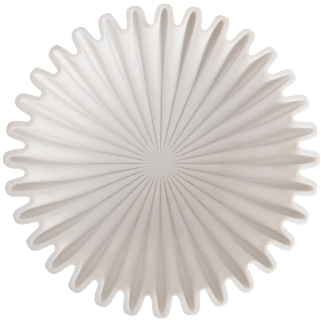 Present Time Schaal Wave Ø20cm - Wit