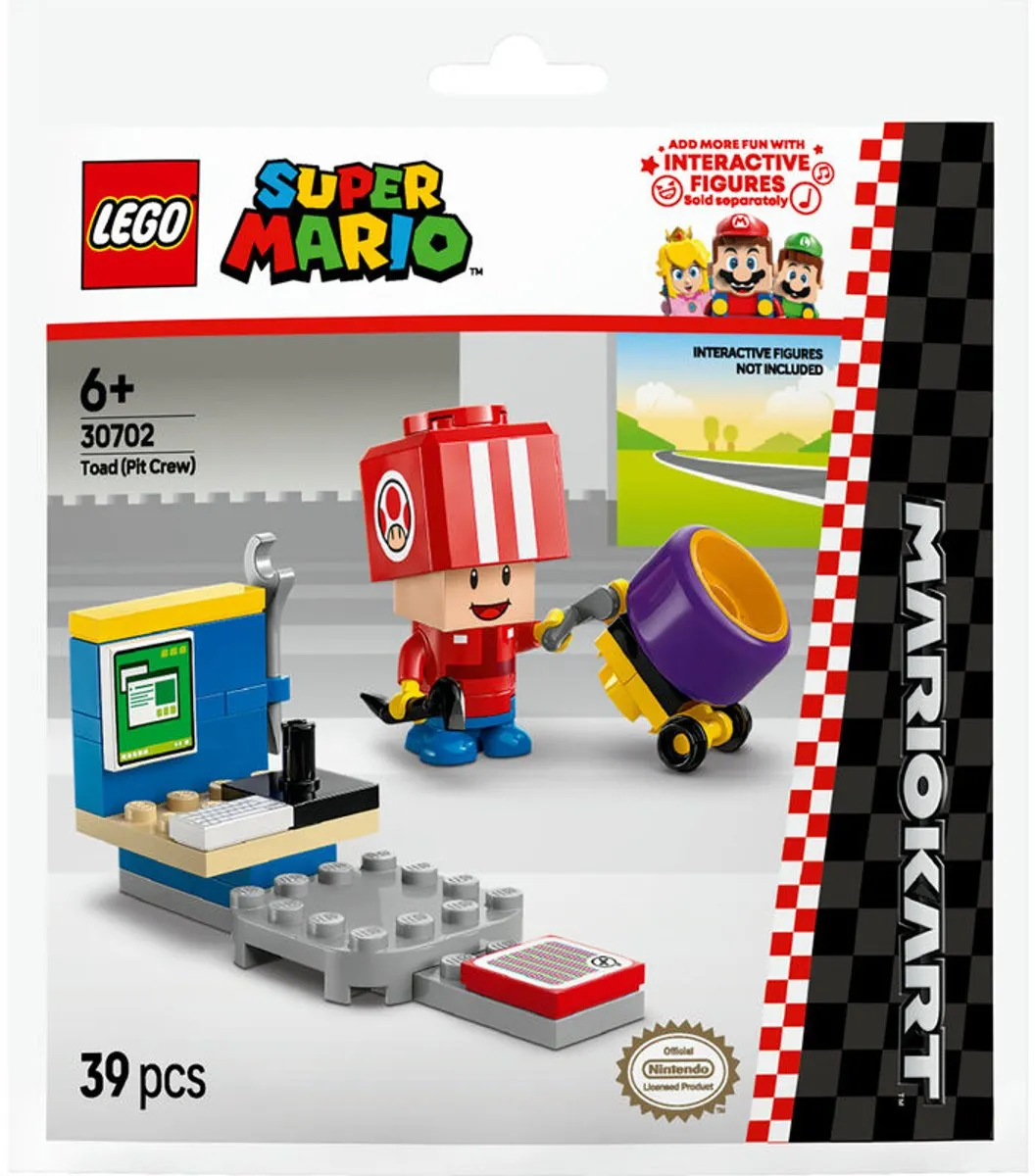 LEGO Super Mario 30702 Mario Kart Toad Pitstop