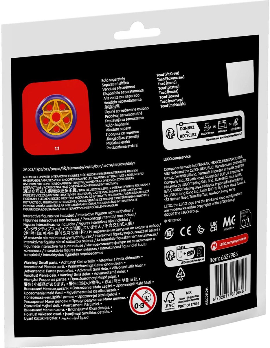 LEGO Super Mario 30702 - Mario Kart Toad Pitstop (paperbag)