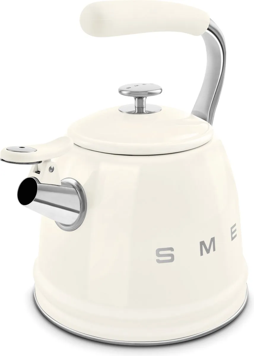 Smeg WKF01CR Fluitketel - 2,3 liter - Crème