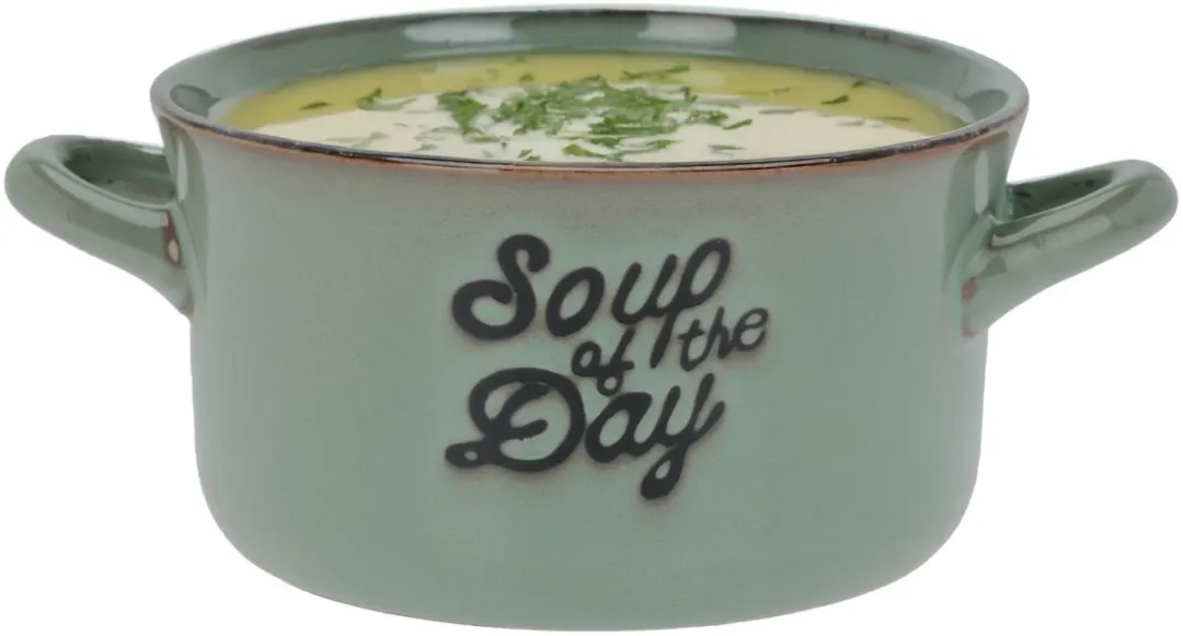 Excellent Houseware Soepkommen 500ml - 2 Stuks - Groen