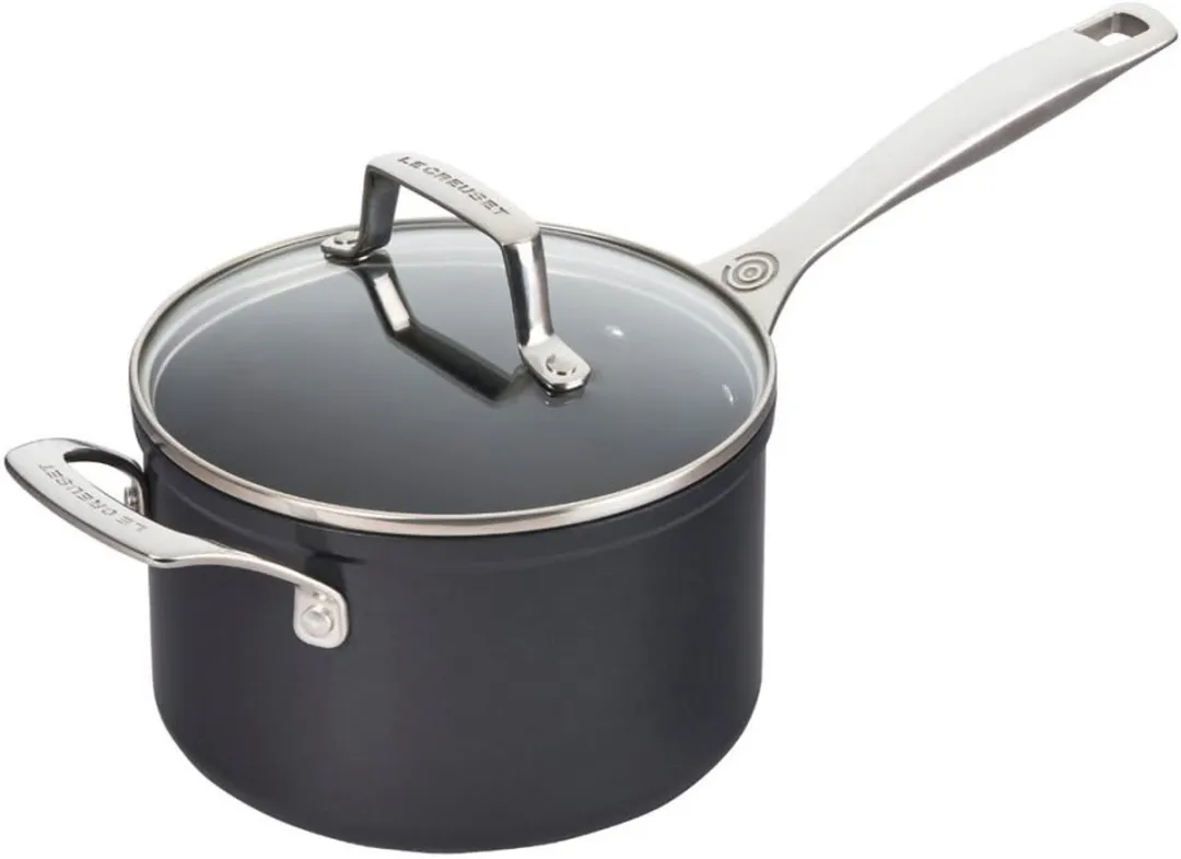 Le Creuset Essential Keramische Steelpan 16cm - Zwart