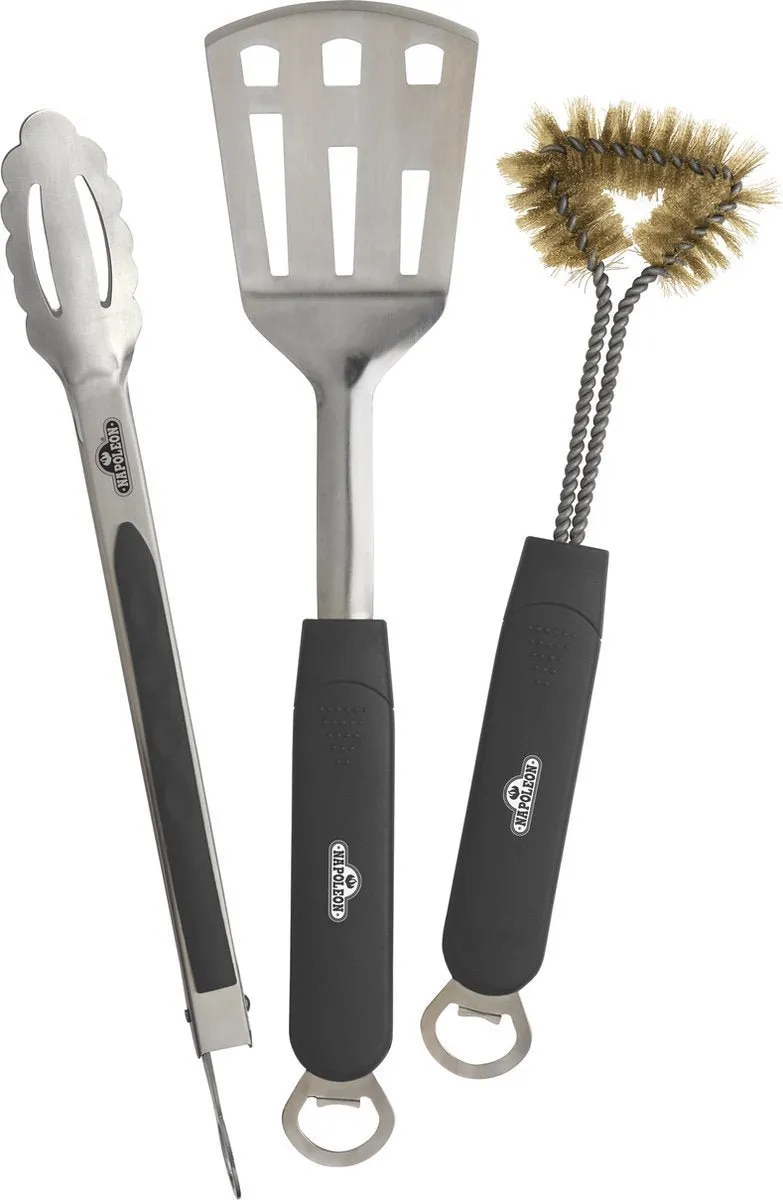 Napoleon Grillset - 4-delig RVS - Zilver