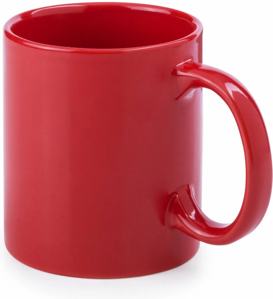 Bellatio Design Auxerre Koffiemokken - 6 Stuks - 370ml - Geel/Rood/Zwart