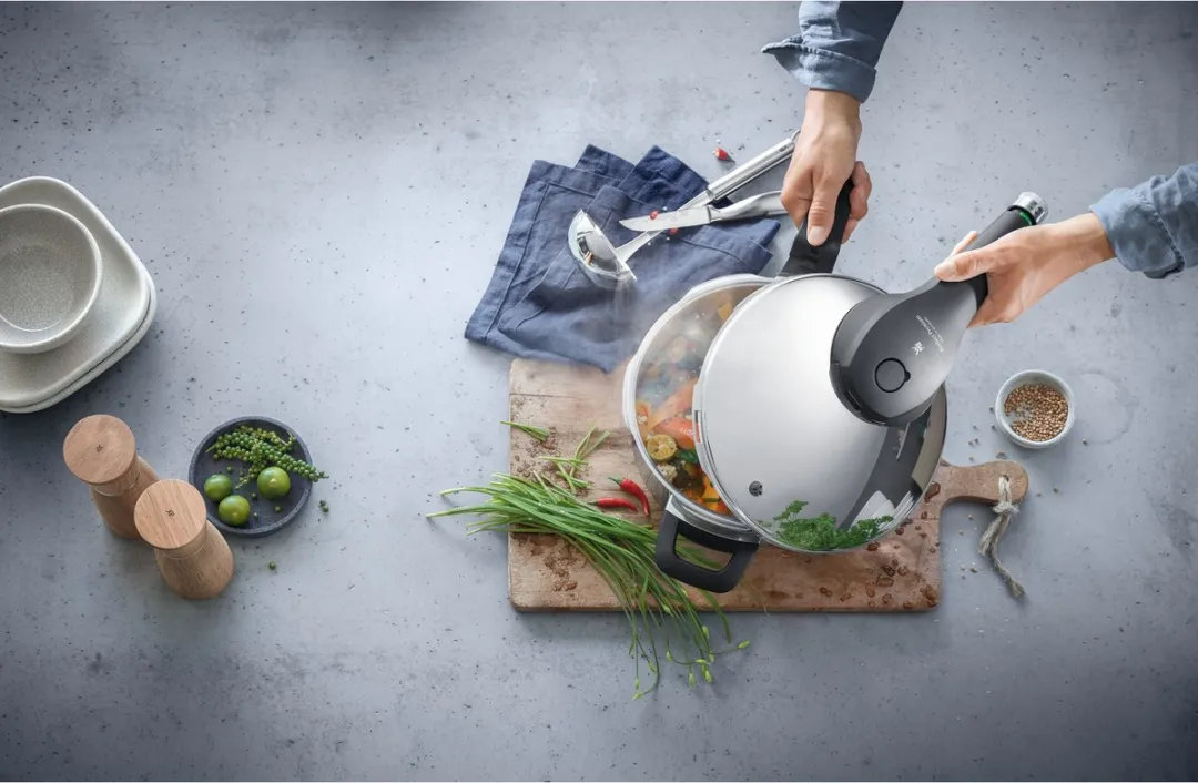 WMF Perfect Premium Snelkookpan 4.5L - Ø22cm - Zilver