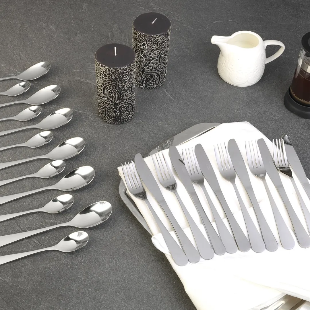 Russell Hobbs Deluxe London Bestekset 24-delig - RVS - Zilver