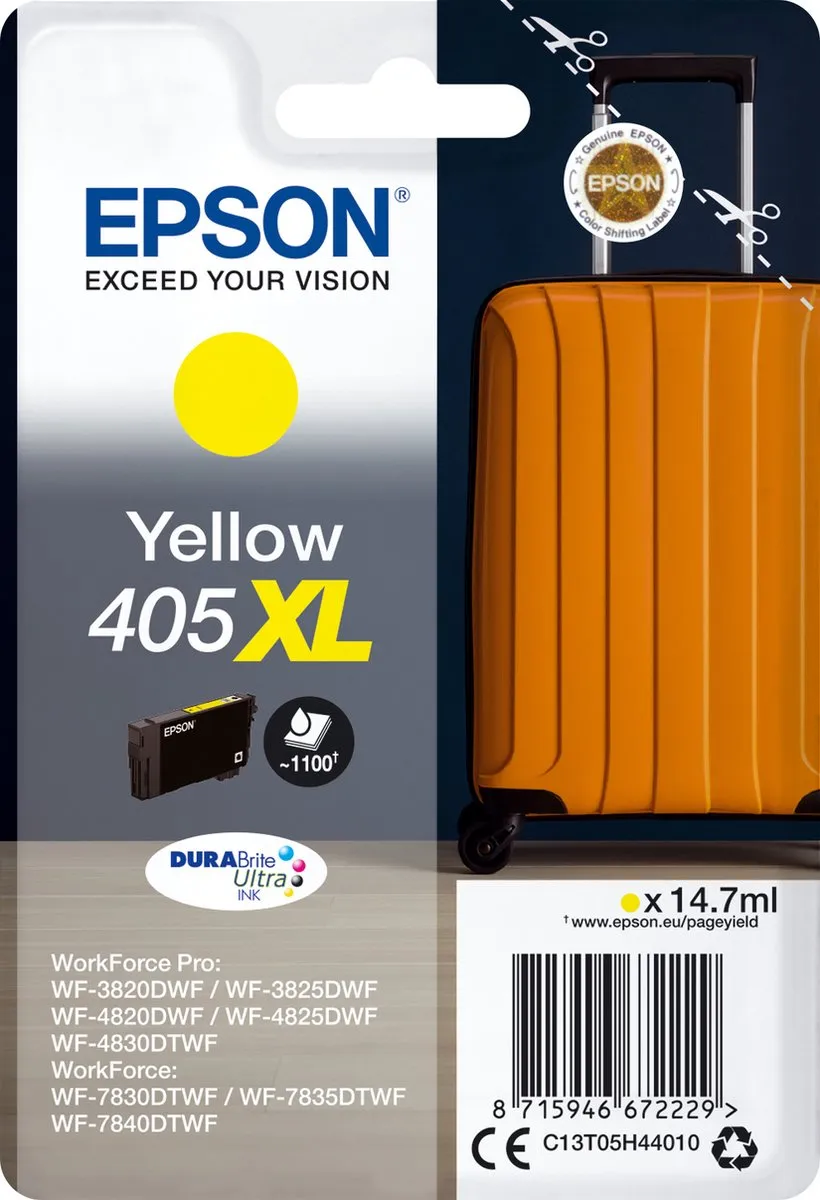 Epson C13T05H44010 Kleurloze XL Cartridge - 1100 pagina's
