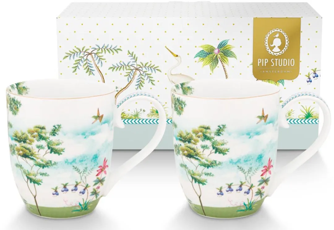 Pip Studio Jolie Mokken Set 2 Stuks 450ml
