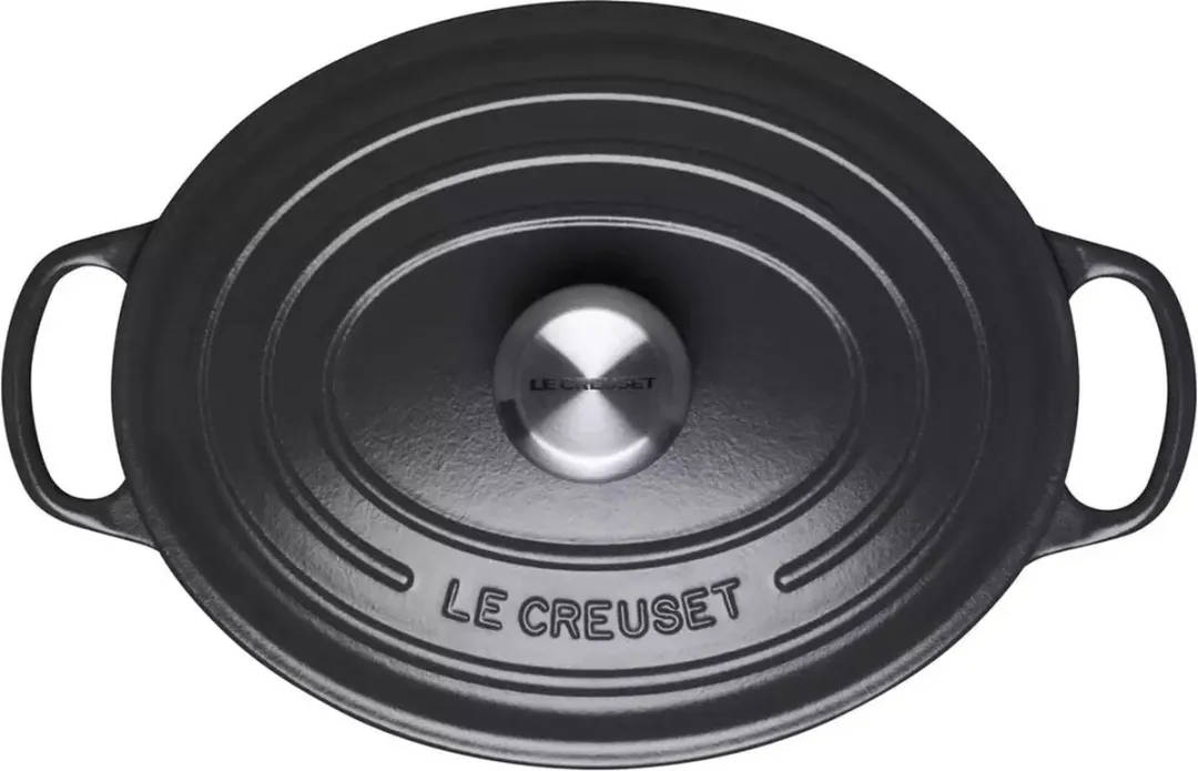 Le Creuset Signature Braadpan 27cm - 3.4L - Mat Zwart - afbeelding 2 van 3