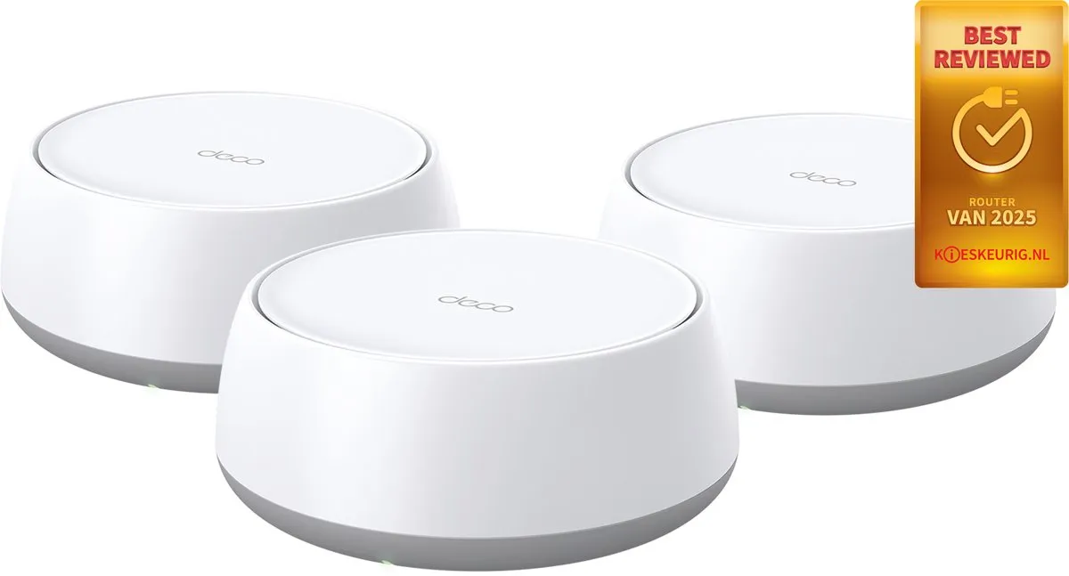 TP-Link Deco BE25 Mesh WiFi 7 - 3 Pack