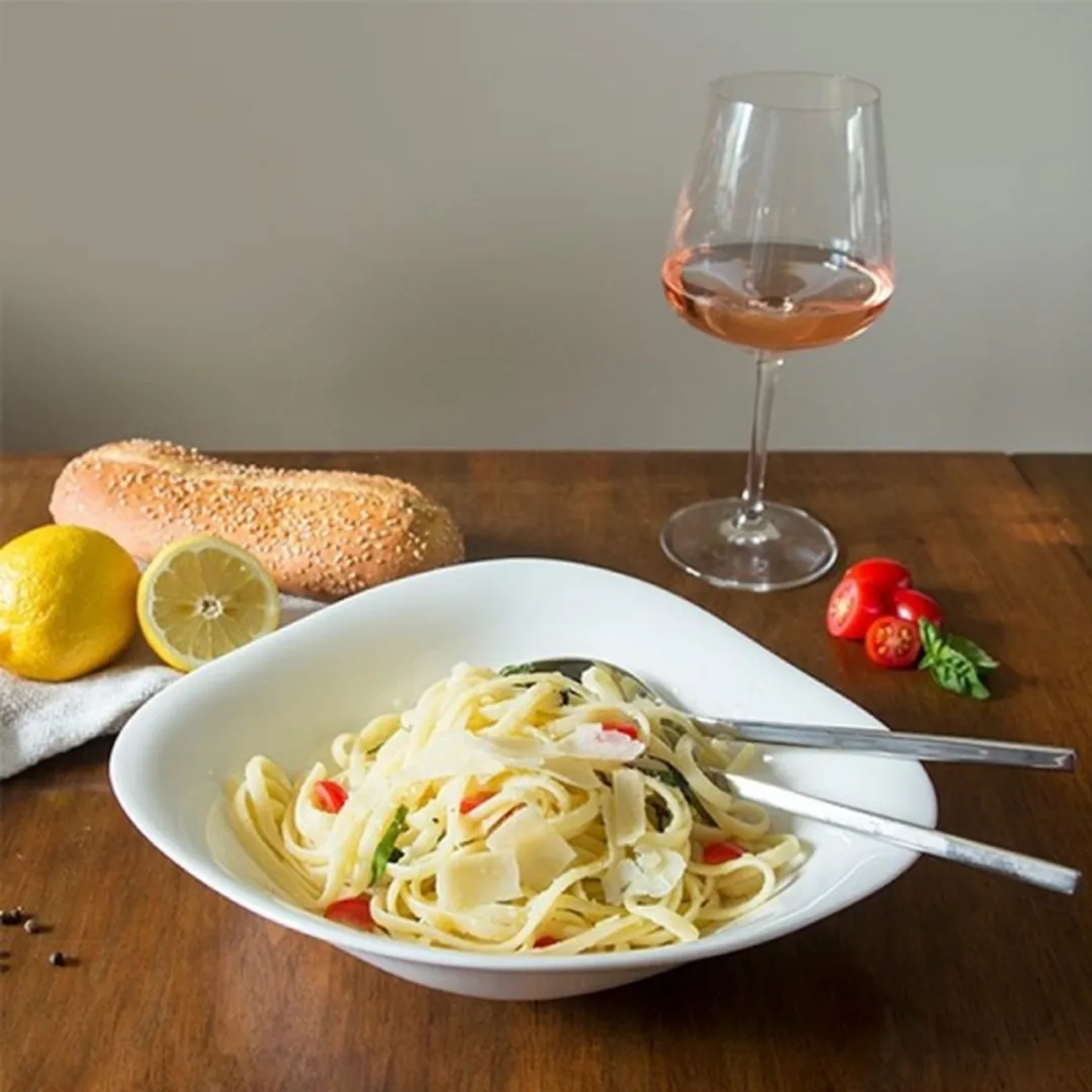 Villeroy & Boch Vapiano Pastaschaal-set 2-delig - Wit