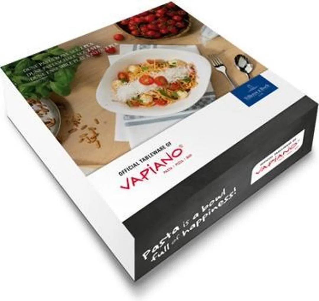 Villeroy & Boch Vapiano Pastaschaal-set 2-delig - Wit - afbeelding 6 van 6