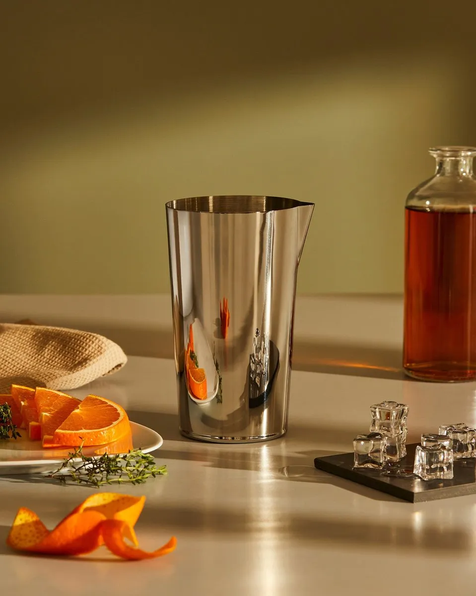 Alessi Mix Glas The Tending Box GIA25 - 700ml - Zilver