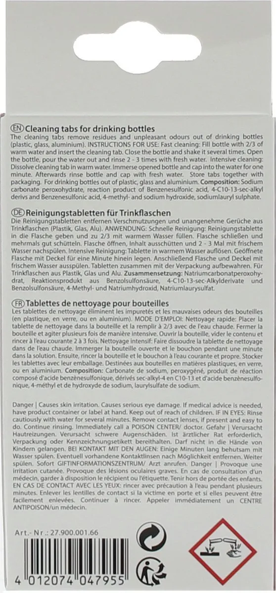 Scanpart Universele Reinigingstabletten 10 Stuks - Blauw