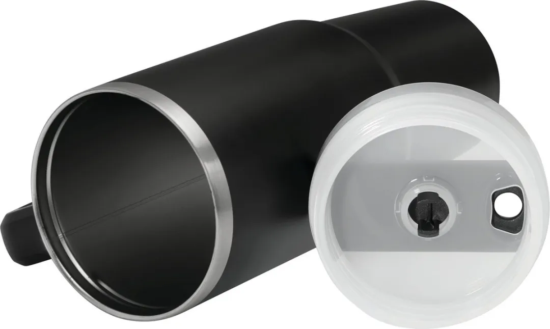 Bellatio Design Deluxe Warmhoudbeker 900ml - Zwart