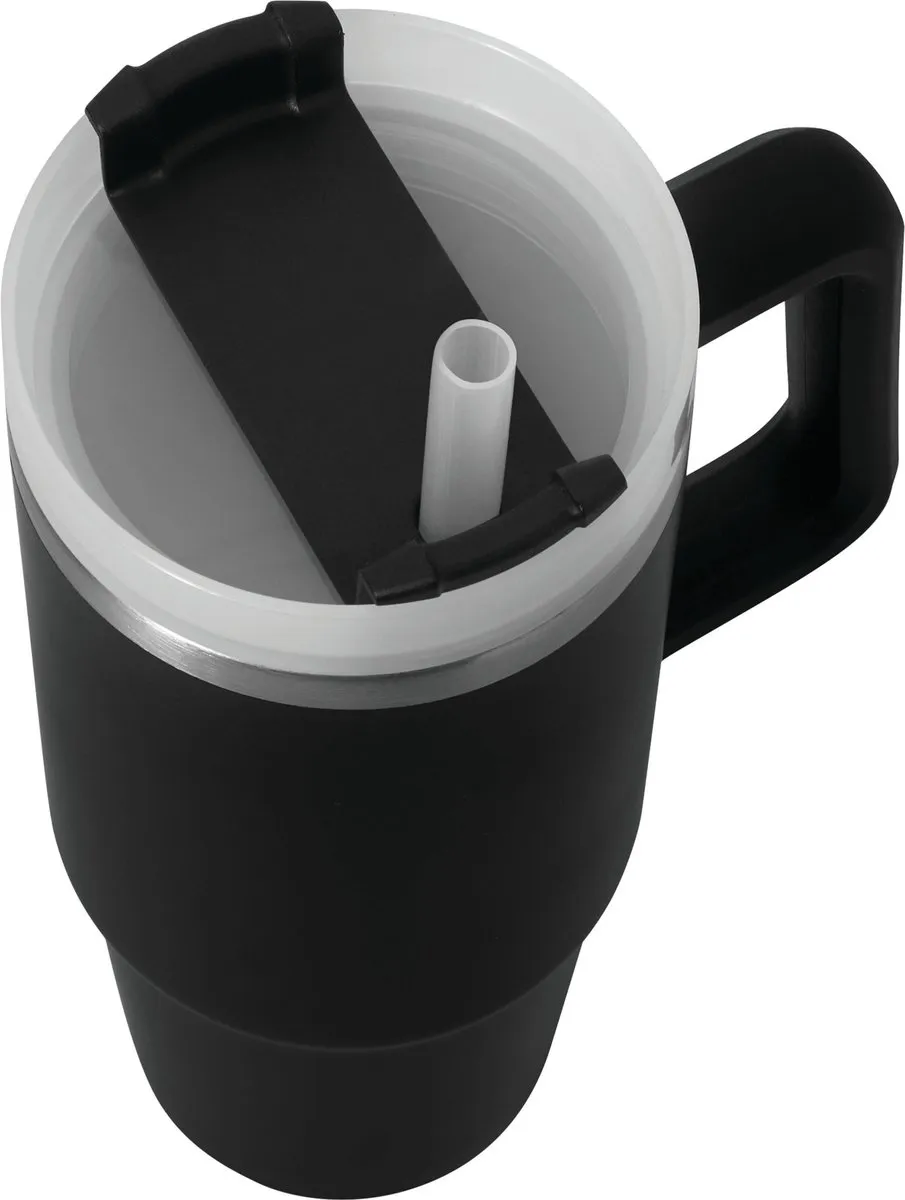 Bellatio Design Deluxe Warmhoudbeker 900ml - Zwart