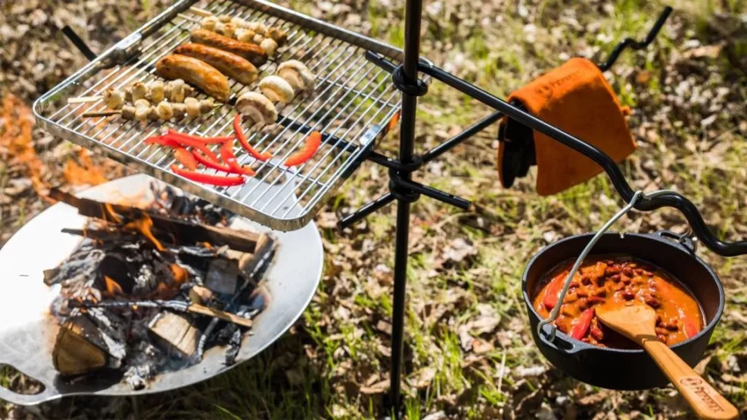 Petromax Fire Anchor Grill Standaard - Zwart - afbeelding 4 van 6