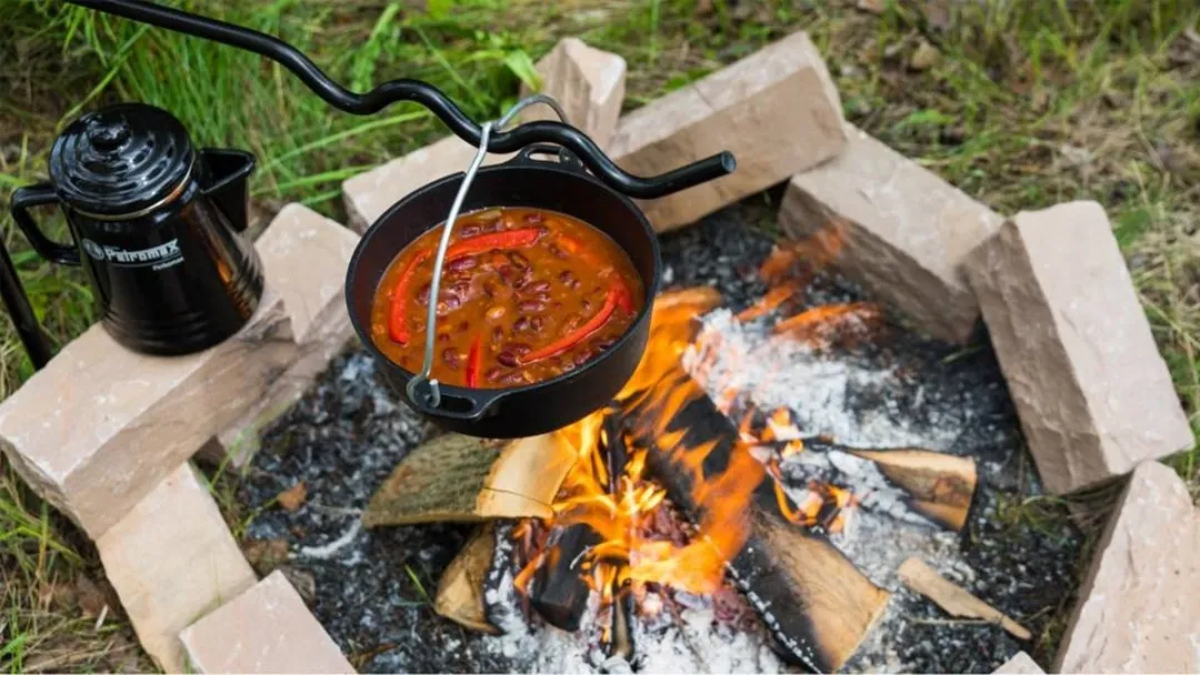 Petromax Fire Anchor Grill Standaard - Zwart - afbeelding 3 van 6