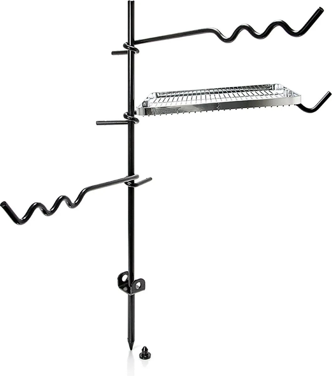 Petromax Fire Anchor Grill Standaard - Zwart - afbeelding 6 van 6