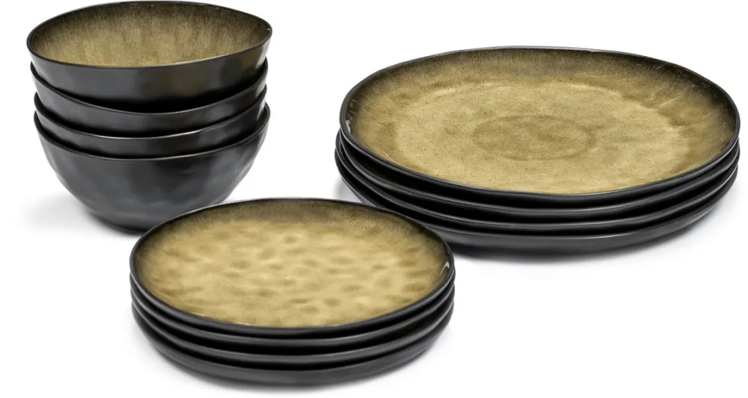 Serax Pascale Naessens Pure Serviesset - 12-delig - Groen
