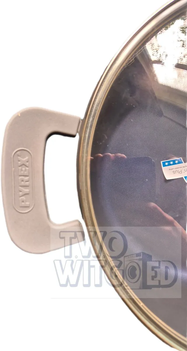 PYREX Casserolepan 28cm - Grijs - 2 Stuks