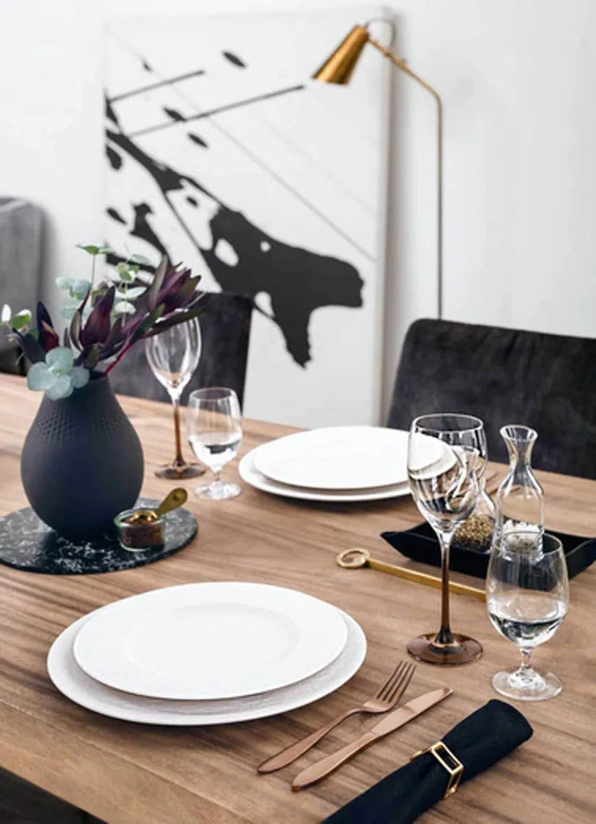 Villeroy & Boch Manufacture Rock Blanc Basic-Set - 6-delig