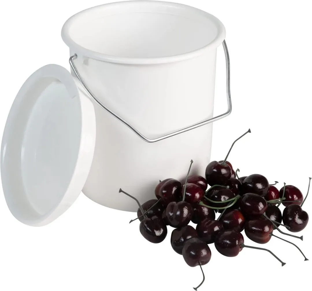 Westmark Melk-/Opslagemmers 2+3L - 2 Stuks - Wit