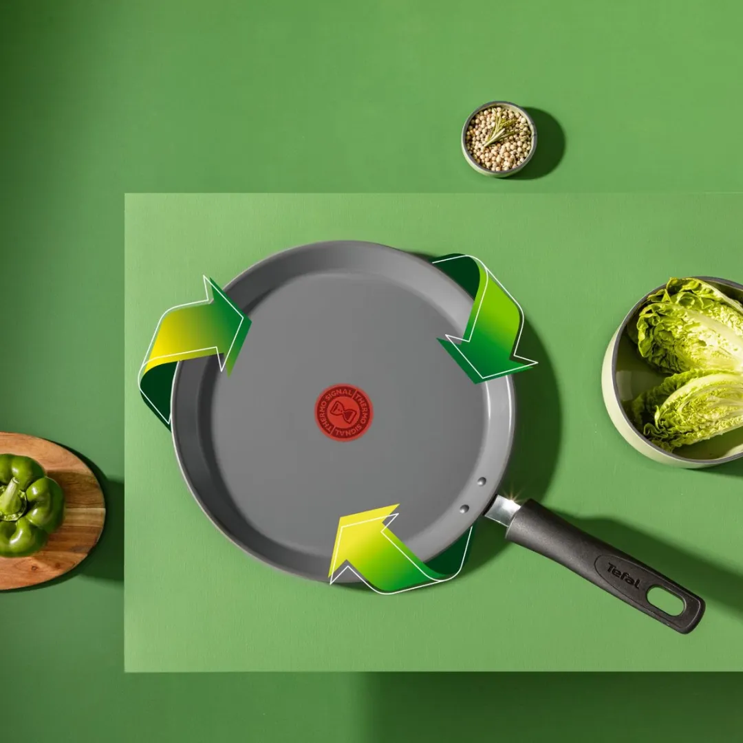 Tefal Renewal Pannenkoekenpan 25cm - Keramisch - Grijs - afbeelding 6 van 6