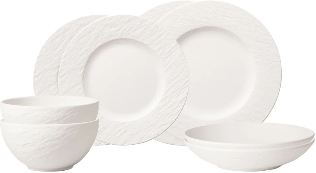 Villeroy & Boch Manufacture Rock Blanc Set
