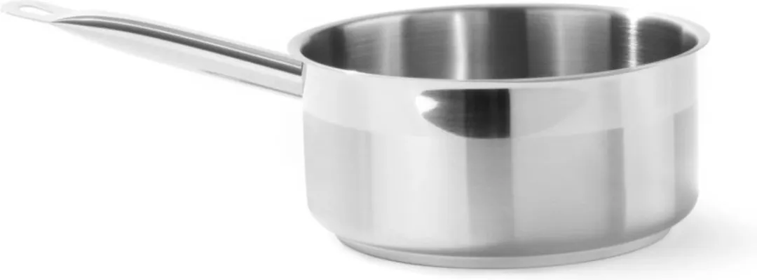 HENDI Profi Line Steelpan 3L - Inductiegeschikt Grijs