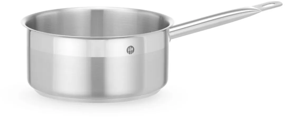 HENDI Profi Line Steelpan 3L - Inductiegeschikt Grijs